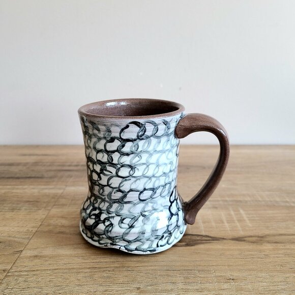 Handmade ceramic mug. - Picture 1 of 10